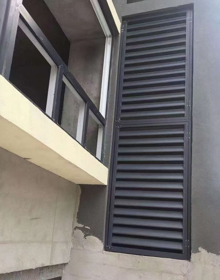空調(diào)外機(jī)通風(fēng)百葉窗案例