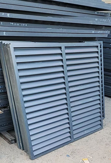 百葉窗鋅鋼空調(diào)外機(jī)罩 百葉窗