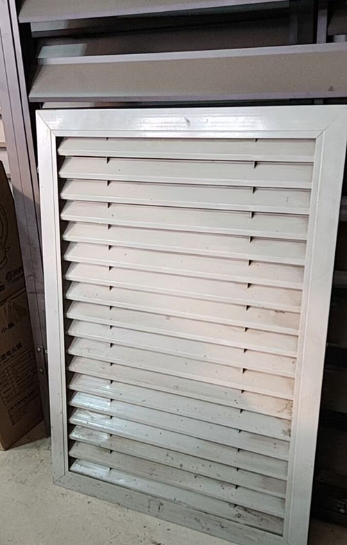 通風(fēng)防雨百葉窗批量案例